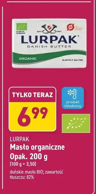 ALDI Masło organiczne Opak. 200 g oferta