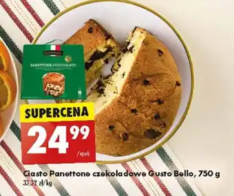 Biedronka Ciasto Panettone czekoladowe Gusto Bello, 750 g oferta