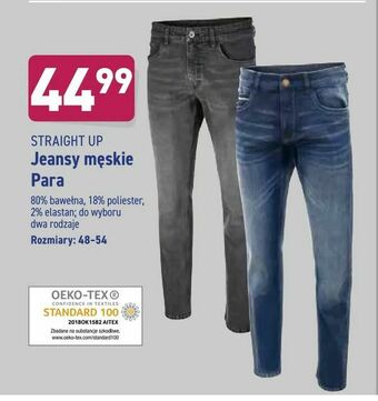 ALDI Jeansy męskie Para oferta