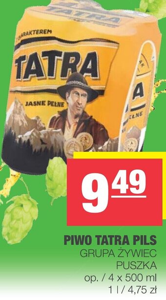 Spar Piwo Tatra Pils 4x 500ml oferta