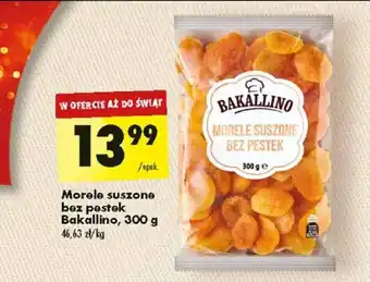 Biedronka Morele suszone bez pestek Bakallino, 300 g oferta