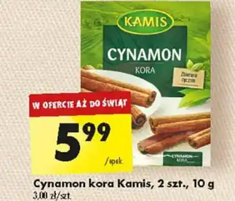 Biedronka Cynamon kora Kamis, 2 szt. 10 g oferta