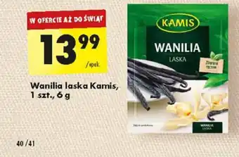 Biedronka Wanilia laska Kamis, 1 szt., 6 g oferta