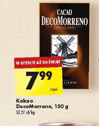 Biedronka Kakao DecoMorreno, 150 g oferta