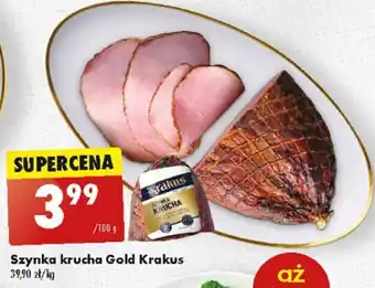 Biedronka Szynka krucha Gold Krakus 100 g oferta