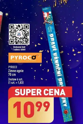ALDI Zimne ognie pyroco oferta