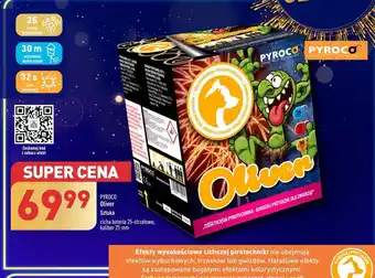 ALDI Wyrzutnia fajerwerków pyroco oferta