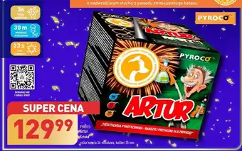 ALDI Wyrzutnia fajerwerków pyroco oferta