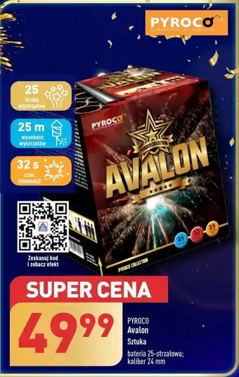 ALDI Wyrzutnia fajerwerków pyroco oferta