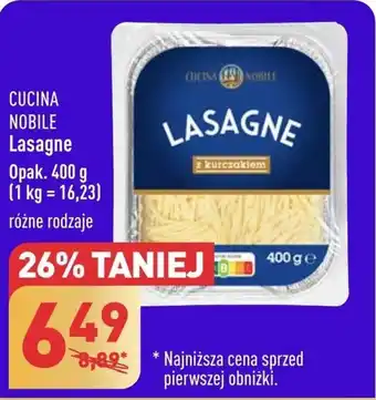 ALDI Lasagne cucina nobile oferta