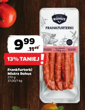 Netto Frankfurterki mistrz rohus oferta