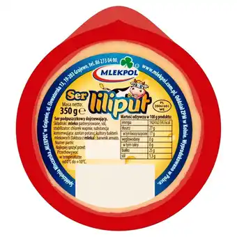 Netto Mlekpol ser liliput 350 g oferta