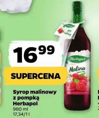 Netto Syrop malinowy herbapol oferta