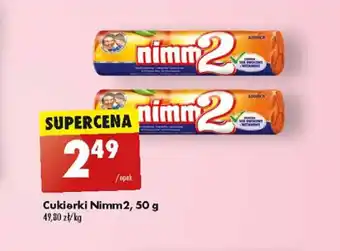 Biedronka Cukierki Nimm2, 50 g oferta