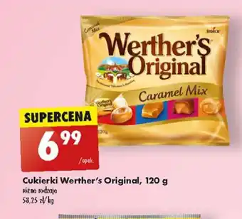 Biedronka Cukierki Werther's Original, 120 g oferta