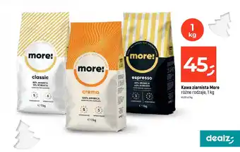 Dealz Kawa ziarnista More, 1 kg oferta