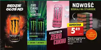 Biedronka Napój energetyczny Monster, 500 ml oferta
