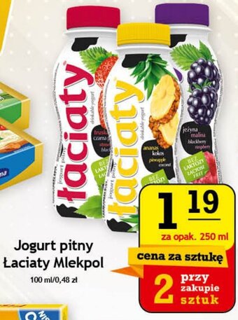 Gram Market Jogurt pitny Łaciaty Mlekpol 250ml oferta