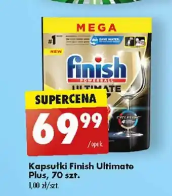 Biedronka Kapsułki Finish Ultimate Plus, 70 szt. oferta