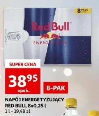 Auchan NAPÓJ ENERGETYZUJĄCY RED BULL 8 x 0,25 L oferta