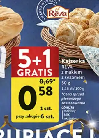 Intermarche Kajzerka REVA 50g oferta