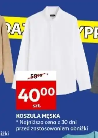 Auchan KOSZULA MĘSKA oferta
