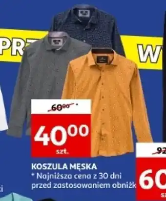 Auchan KOSZULA MĘSKA oferta