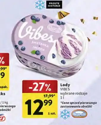 Intermarche Lody VIBES 1l oferta