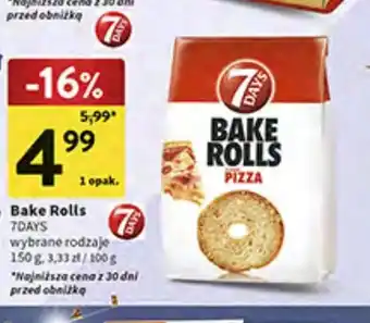 Intermarche Bake Rolls 7DAYS 150g oferta