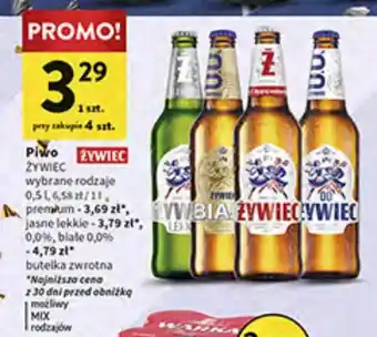 Intermarche Piwo ŻYWIEC 0,5l oferta