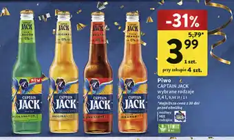 Intermarche Piwo CAPTAIN JACK 0,4l oferta