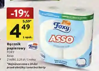 Intermarche Ręcznik papierowy FOXY oferta