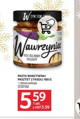 Selgros PASTA WARZYWNA/ PASZTET Z FASOLI 180 G oferta