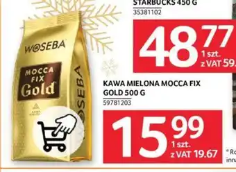 Selgros KAWA MIELONA MOCCA FIX GOLD 500 G oferta