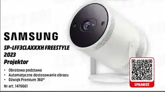 Media Markt SAMSUNG SP-LFF3CLAXXXH FREESTYLE 2023 Projektor oferta