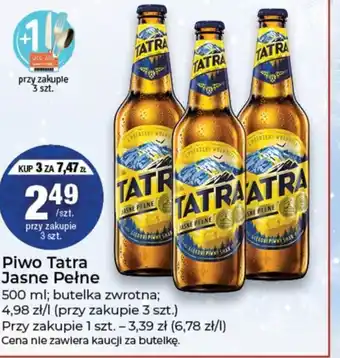 Stokrotka Piwo Tatra Jasne Pełne 500ml oferta