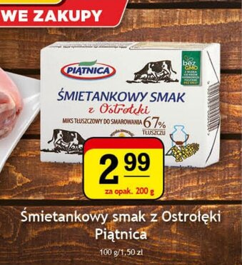 Gram Market Śmietankowy smak z Ostrołęki Piątnica 200g oferta