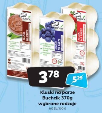 Delfin Kluski na parze Buchcik 370g oferta