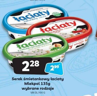 Delfin Serek śmietankowy łaciaty Mlekpol 135g oferta