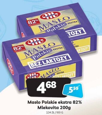 Delfin Masło Polskie ekstra 82% Mlekovita 200g oferta