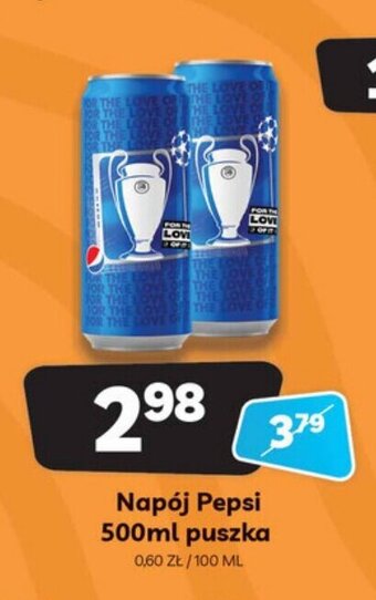 Delfin Napój Pepsi 500ml puszka oferta