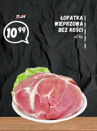 Wafelek Łopatka wieprzowa bez kości 1kg oferta