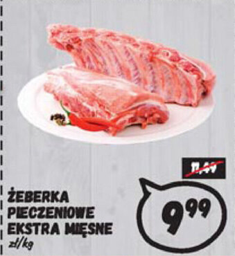 Wafelek Żeberka pieczeniowe ekstra mięsne 1kg oferta