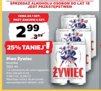 Netto Piwo żywiec oferta