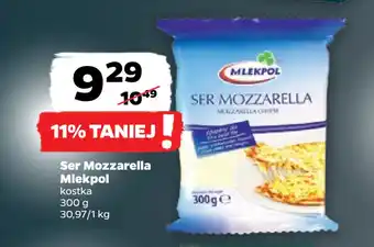 Netto Ser mozzarella mlekpol oferta