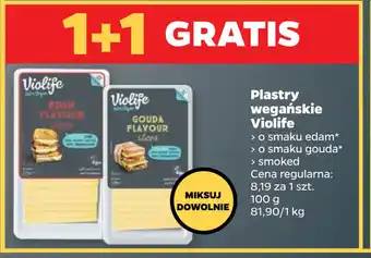 Netto Plastry wegańskie violife oferta
