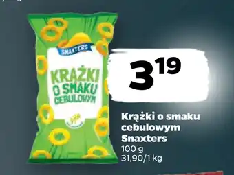 Netto Krążki o smaku cebulowym snaxters oferta