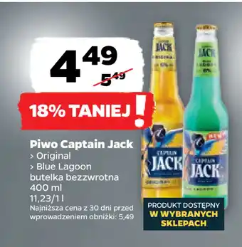 Netto Piwo captain jack oferta