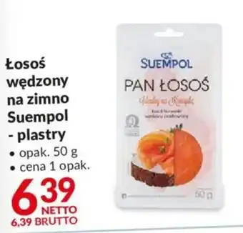 Makro Łosoś wędzony na zimno Suempol - plastry 50 g oferta