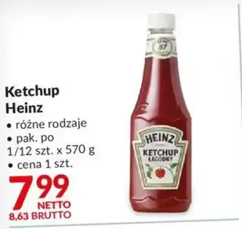 Makro Ketchup Heinz 570 g oferta